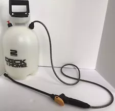 Deck & Home Universal Sprayer 2 Gallon Sold As is Missing Pieces