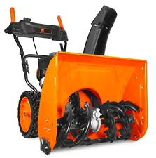 WEN SB209E 24-inch 209cc Two-Stage Gas-Powered Snow Blower with Electric Start