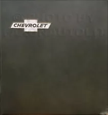 1972 Chevy Car Upholstery Dealer Album Data Book Chevrolet Showroom