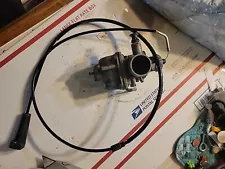 86 Suzuki Quad Runner 4x4 250 Carburetor. Carb With Cable