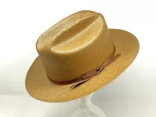 STETSON OPEN ROAD S SHANTUNG STRAW HAT