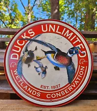 SALE! DUCKS UNLIMITED TIN SIGN hunting Home Wall Décor Bar Shop Garage Man Cave