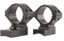 Talley Rings and Base Set For Weatherby Mark V 1" Medium Black Matte Finish