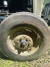 6.00-16 Front Tractor Tires And Rims Came Off A 1960s Ford