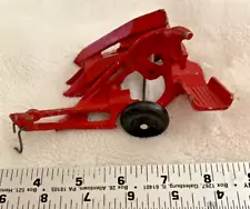 Old metal farm implement toy Branded R 9815 Large