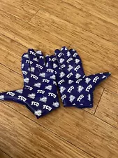 Tcu ncaa pe football gloves xl