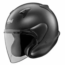 Arai XC Open-Face Black Frost Motorcycle Helmet - Adult Small