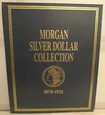 Morgan Silver Dollar Collection Large Display Holder 1878-1921 - Never Used