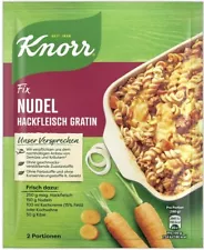 10 x Knorr Fix for noodle mince gratin / für Nudel-​Hackfleisch Gratin New