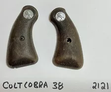 Colt Cobra 38 Grips Wood [2121]