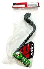 Tusk Folding Shift Lever Shifter KAWASAKI KLX110 2005–24 KLX110R Black Green (For: 2006 KLX110)