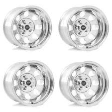 Set 4 Pro Comp PA69 Vintage 17x9 5x5 Polished Wheels 17" -6mm Rims For Jeep Rims