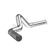 MBRP S6026P Aluminized 4" Filter Back Exhaust For 2007.5-2010 GM 6.6L Duramax