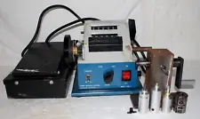 Adams-Maxwell Coil Winding Machine Model 1200-2 with Foot Operated Rheostat 252G