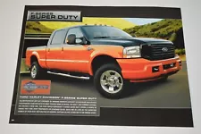 2004 FORD SUPER DUTY HARLEY DAVIDSON EDITION ORIGINAL DEALER ADVERTISEMENT AD 04 (For: 2012 F-250 Super Duty)