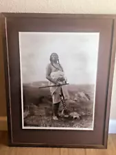 Slow Bull Oglala Sioux Medicine Man 1907 Photograph Edward S. Curtis