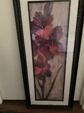 2 large floral pictures Must Sale, Ready For Pick Up