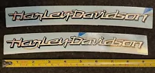 Sets of 2 Harley Davidson water transfer decals ( these are old type)