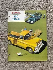 1958 GMC 150 an 150-8 Light-duty truck literature.