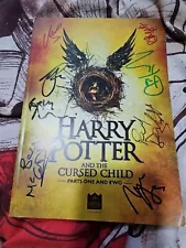 Harry Potter And The Cursed Child Signed Programme