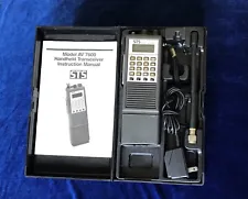 Handheld Aviation VHF Radio Transceiver. STS AV7600.