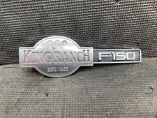 OEM 2004-2008 Ford F-150 King Ranch Front Right Fender Emblem Badge Nameplate