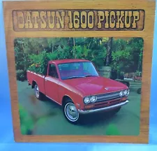 1972 Datsun 1600 1/2 Ton Pickup Original Sales Brochure