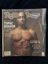 Vintage Rolling Stone Magazine Issue #746 Oct.31, 1996 "TUPAC SHAKUR RIP" Rap