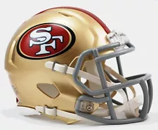 * SALE * SAN FRANCISCO 49ERS SPEED MINI NFL FOOTBALL HELMET - SHIPS FAST!