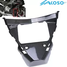 For Yamaha R1/R1M Real Carbon Fiber Belly Pan V-Panel Radiator Guard 2015-2019