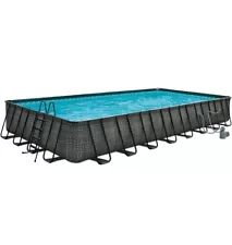 Above Ground Pool 32ft x 16ft x 52in With Accessories And Maintenance Kit*NEW*