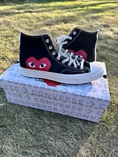 Size 11 - Converse Chuck Taylor All Star High x Comme des Garcons Play 2015