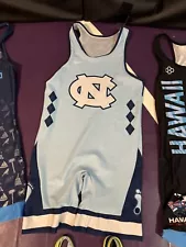 Nike North Carolina Tar Heels Wrestling Singlet Size Med/large