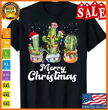 Cactus Christmas Pj Costume Design Party Plant Lovers T-Shirt