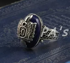 Vampire Diaries Salvatore Damon D crest ring great gift identical duplicate