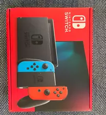 *UNOPENED* Nintendo Switch Neon Red and Neon Blue Joy-Con Console