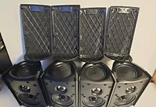 Definitive Technology 4x Set ProMonitor 600 Speakers 2-Way Passive Radiator Bass