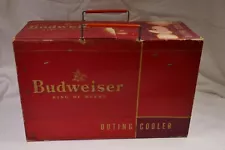 Vintage Unrestored & RARE 1940's or 50's Budweiser Cooler - Outing Cooler