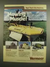 1984 Vermeer Mowers, Rakes, Balers and Bale Buster Ad