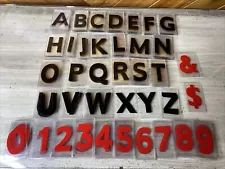 Vintage Marquee Sign Letters & Numbers Complete