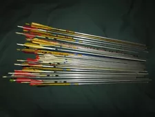 Lot x31 Pcs., Archery Aluminum Target Arrows, 24" to 30", For use & restore, WOW