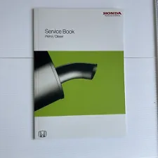 Honda S800 Service History Book Blank For All Models