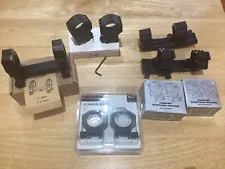 MULTIPLE SCOPE RINGS - IN GREAT SHAPE