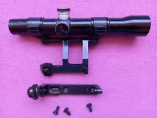 SKS M59/66, Yugo scope, rail and bracket, for caliber 7.62x39mm. "VERY RARE"