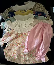 Handmade Doll Clothing Fits 16”-18” Dolls, Styled After Raggedy Ann & Andy