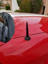 4.25 inch Black Antenna Mast Power AM/FM for FORD MUSTANG 1979-2009 Brand New (For: More than one vehicle)