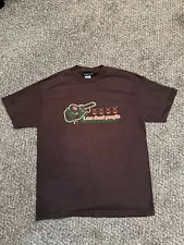 Vintage Y2K Halo 2 2004 Master Chief I See Dead People Xbox Brown Shirt Size L