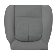 For Ford F150 2011-2014 13 Driver Side Bottom Replacement Cloth Seat Cover Grey