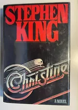 1983 CHRISTINE STEPHEN KING First Edition Hard Cover Dust Jacket John Carpenter