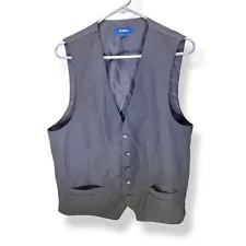 Gioberti Men's Formal Suit Vest Fit Business Casual Dress Size L